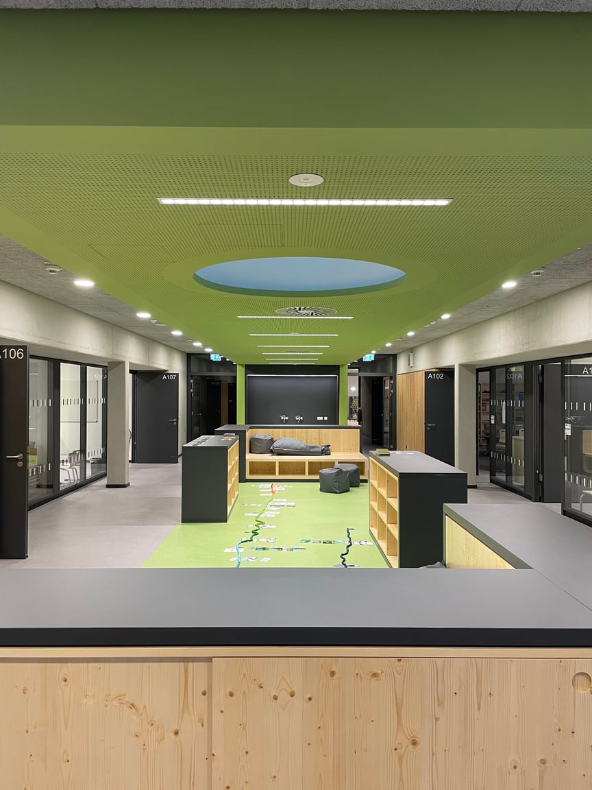 Grünes Schneckenhaus