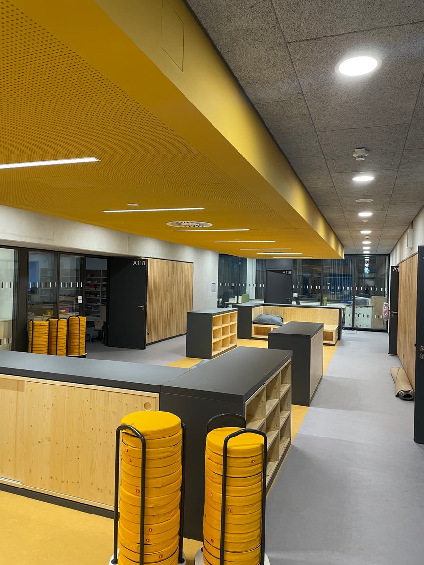 Gelbes Schneckenhaus